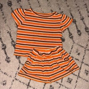 Misha & Puff Eyelet Stripe Puff Set Size 2Y
